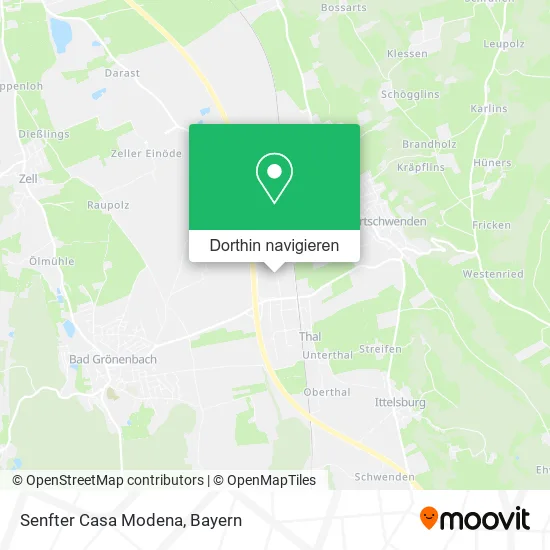 Senfter Casa Modena Karte