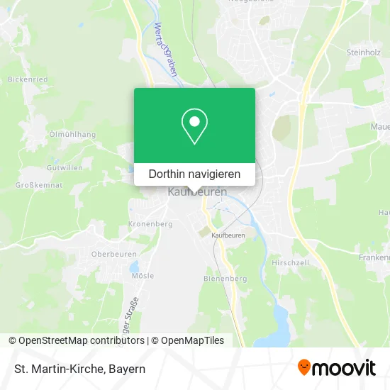 St. Martin-Kirche Karte