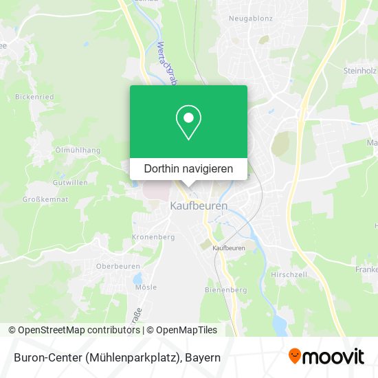 Buron-Center (Mühlenparkplatz) Karte
