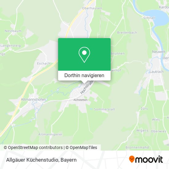 Allgäuer Küchenstudio Karte