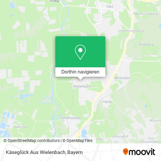 Käseglück Aus Wielenbach Karte