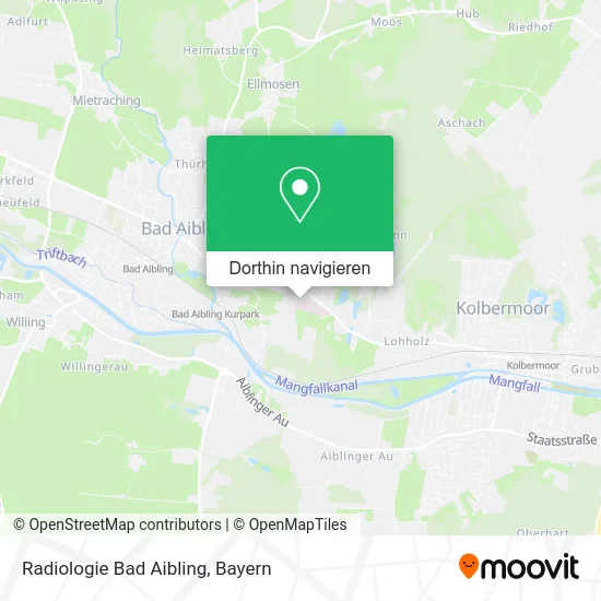 Radiologie Bad Aibling Karte