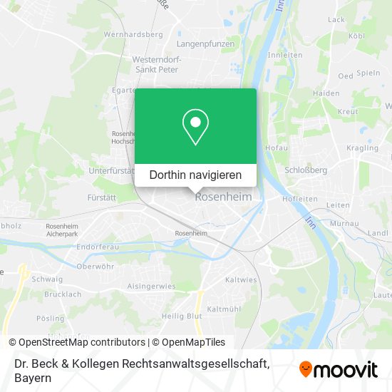 Dr. Beck & Kollegen Rechtsanwaltsgesellschaft Karte