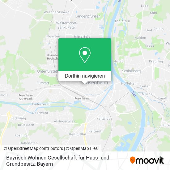Bayrisch Wohnen Gesellschaft für Haus- und Grundbesitz Karte