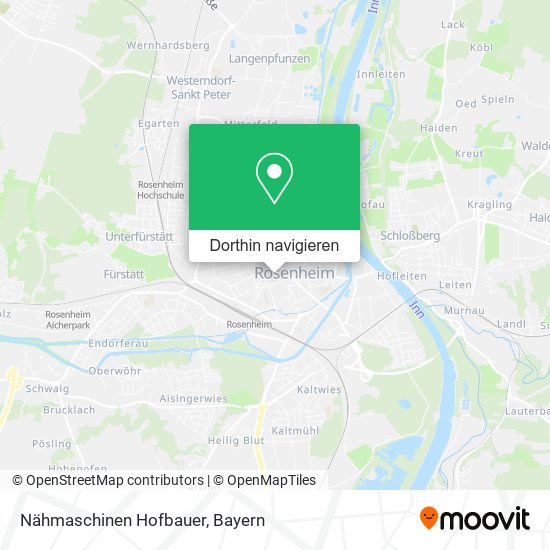 Nähmaschinen Hofbauer Karte