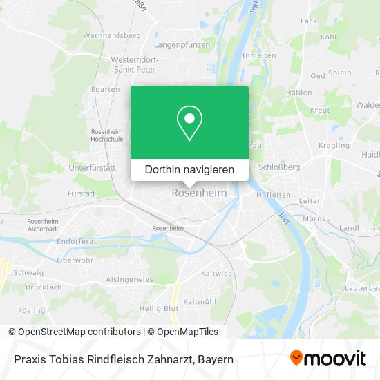 Praxis Tobias Rindfleisch Zahnarzt Karte