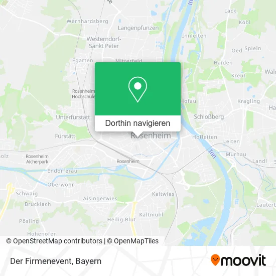 Der Firmenevent Karte