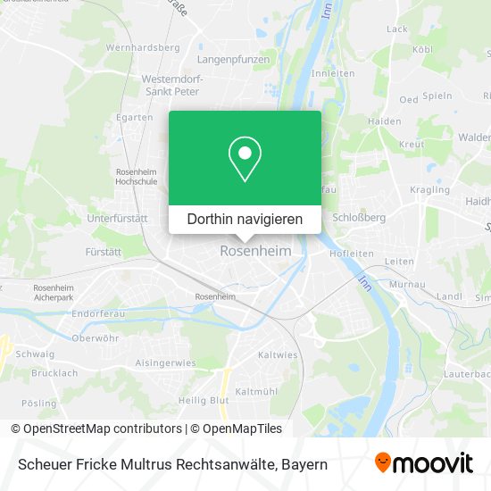 Scheuer Fricke Multrus Rechtsanwälte Karte