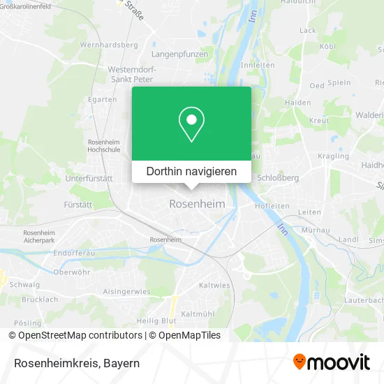 Rosenheimkreis Karte