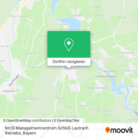McSl-Managementcentrum Schloß Lautrach Betriebs Karte