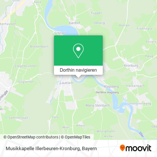 Musikkapelle Illerbeuren-Kronburg Karte