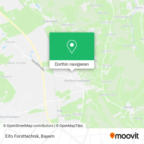 Eifo Forsttechnik Karte