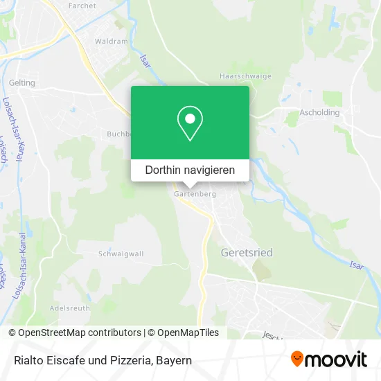 Rialto Eiscafe und Pizzeria Karte