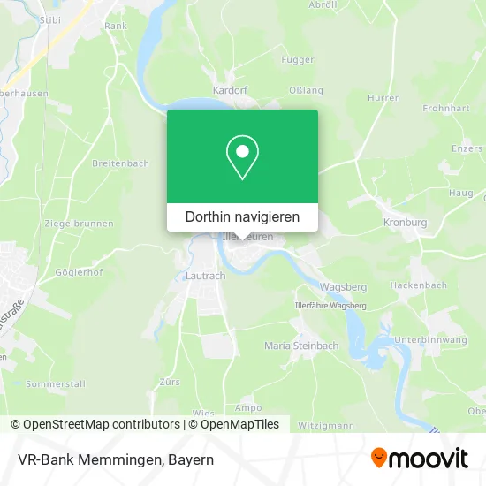 VR-Bank Memmingen Karte