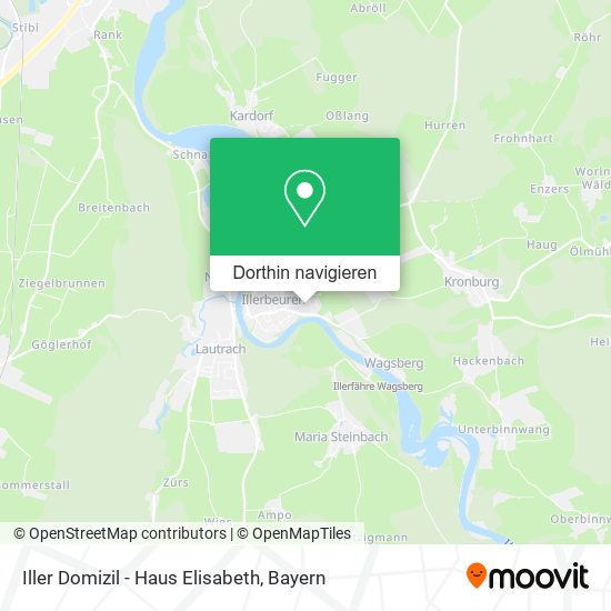 Iller Domizil - Haus Elisabeth Karte