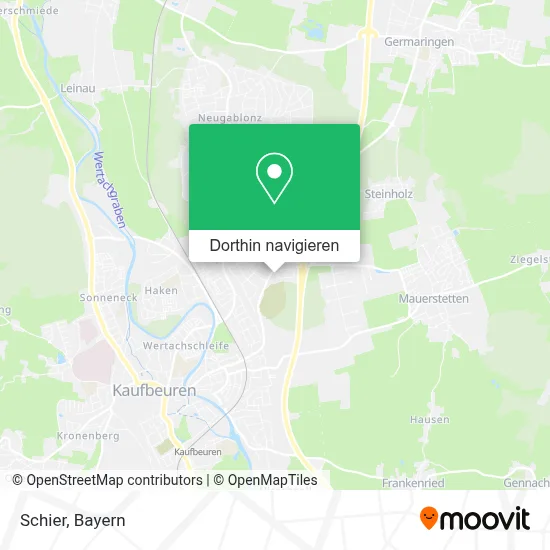 Schier Karte