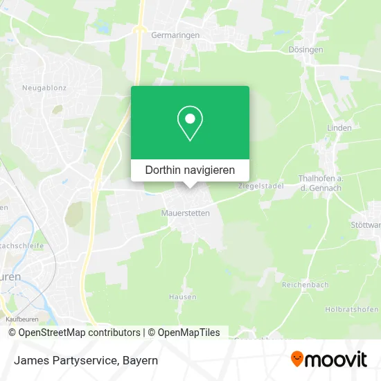 James Partyservice Karte