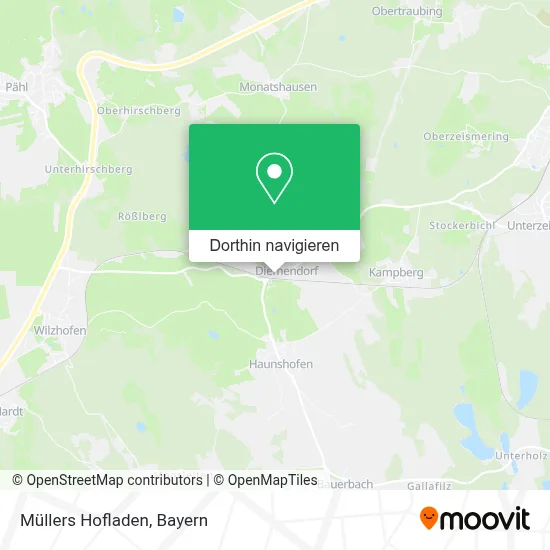 Müllers Hofladen Karte