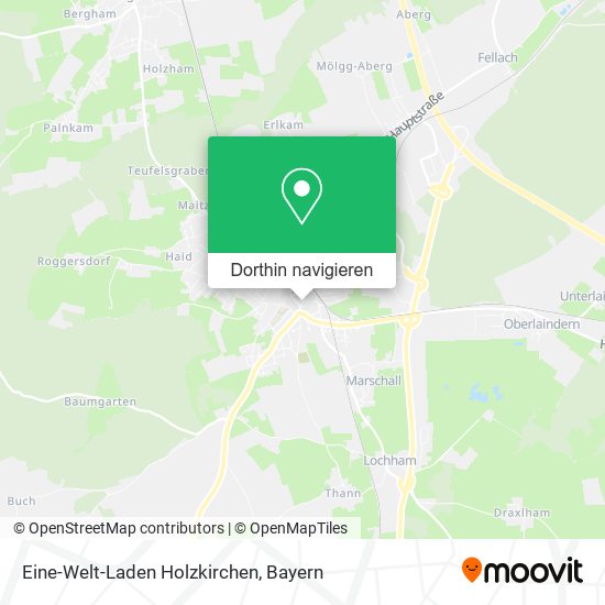 Eine-Welt-Laden Holzkirchen Karte