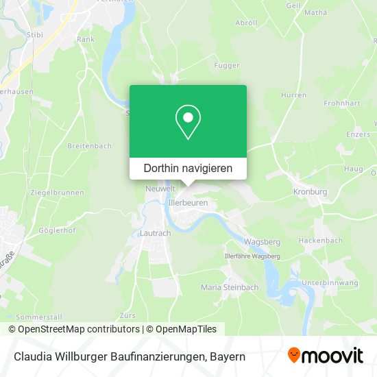 Claudia Willburger Baufinanzierungen Karte