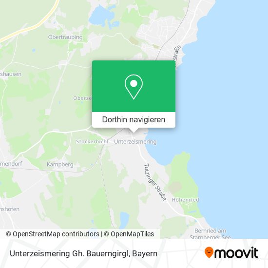 Unterzeismering Gh. Bauerngirgl Karte