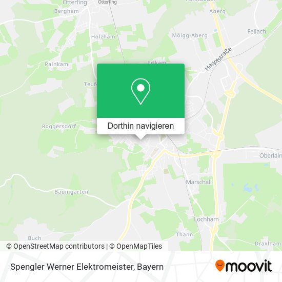 Spengler Werner Elektromeister Karte