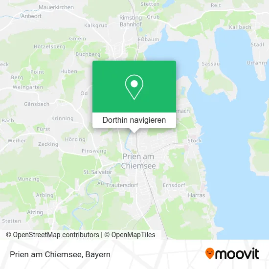 Prien am Chiemsee Karte