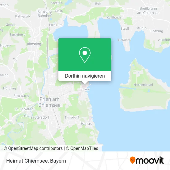 Heimat Chiemsee Karte