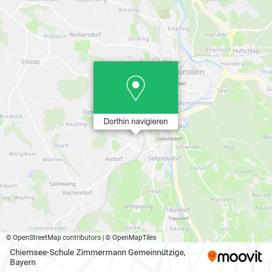 Chiemsee-Schule Zimmermann Gemeinnützige Karte