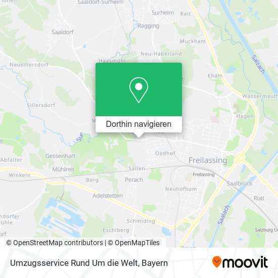 Umzugsservice Rund Um die Welt Karte