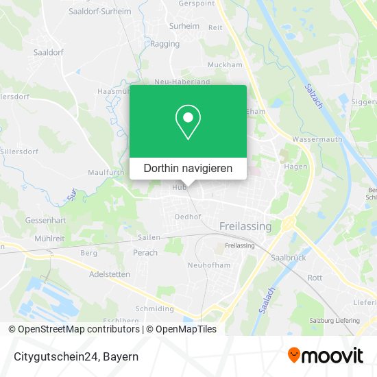 Citygutschein24 Karte