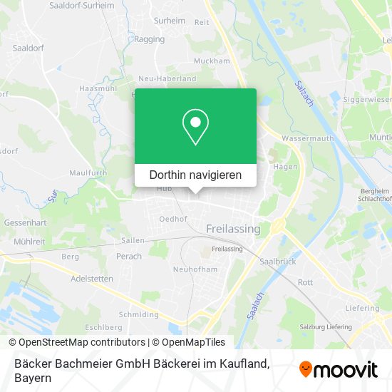 Bäcker Bachmeier GmbH Bäckerei im Kaufland Karte