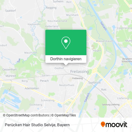 Perücken Hair Studio Selvije Karte