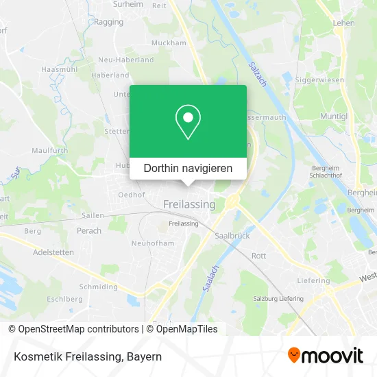 Kosmetik Freilassing Karte