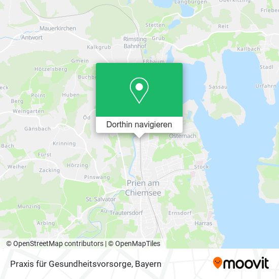 Praxis für Gesundheitsvorsorge Karte