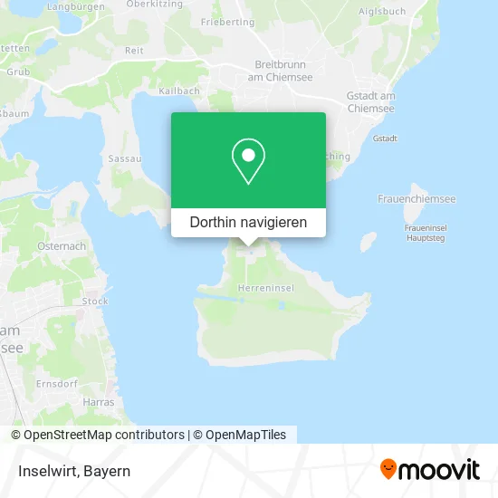 Inselwirt Karte