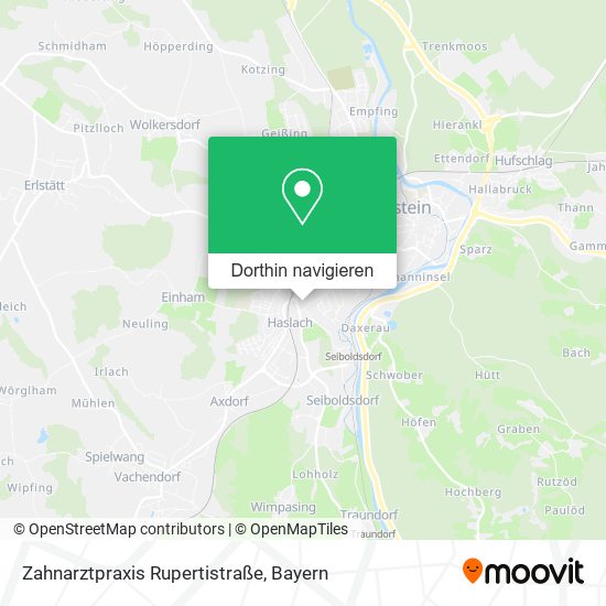 Zahnarztpraxis Rupertistraße Karte