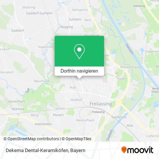 Dekema Dental-Keramiköfen Karte