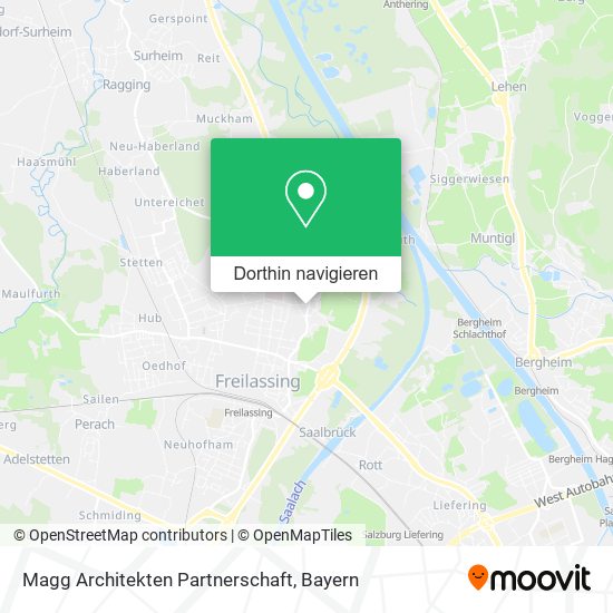 Magg Architekten Partnerschaft Karte