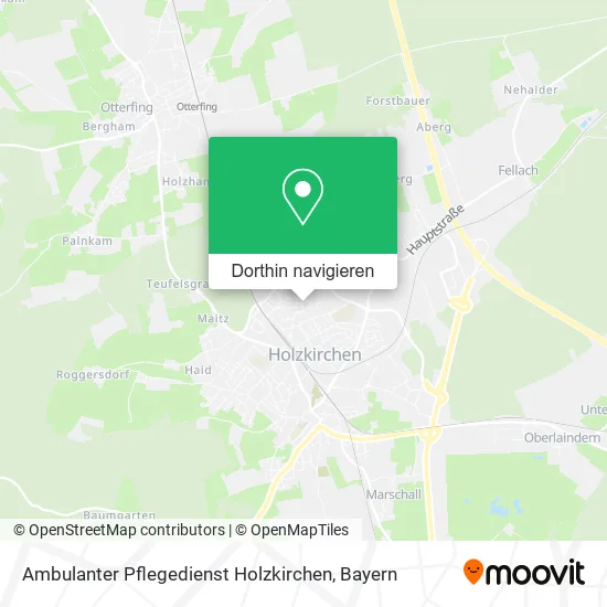 Ambulanter Pflegedienst Holzkirchen Karte
