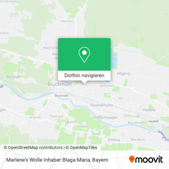 Marlene's Wolle Inhaber Blaga Maria Karte