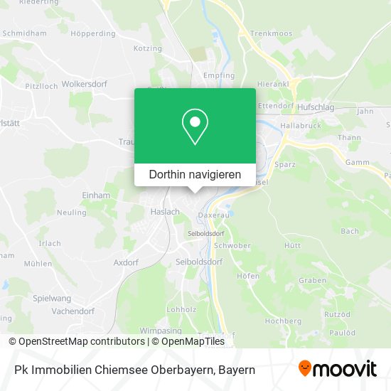 Pk Immobilien Chiemsee Oberbayern Karte