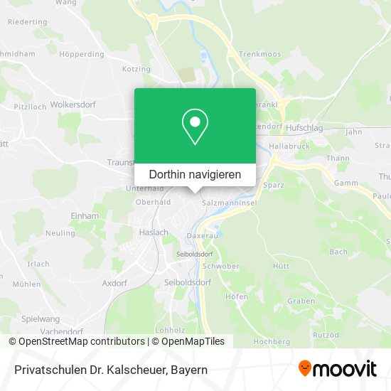 Privatschulen Dr. Kalscheuer Karte