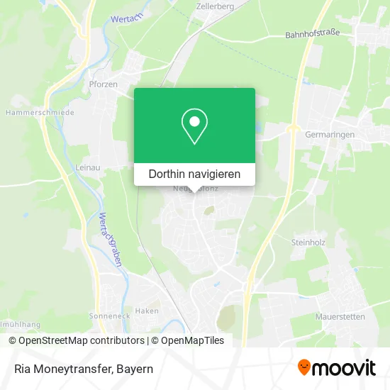 Ria Moneytransfer Karte