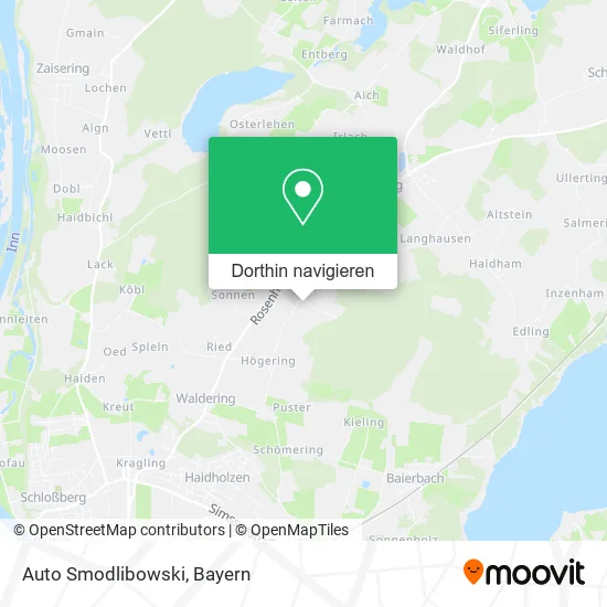 Auto Smodlibowski Karte