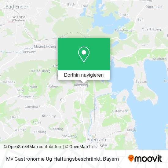 Mv Gastronomie Ug Haftungsbeschränkt Karte