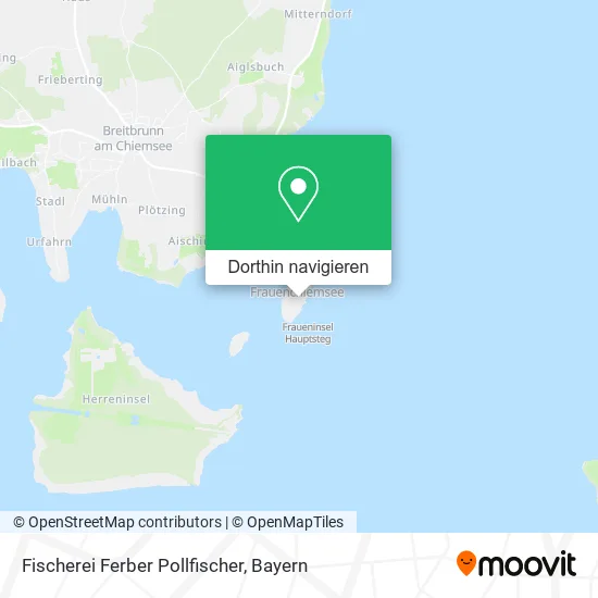 Fischerei Ferber Pollfischer Karte