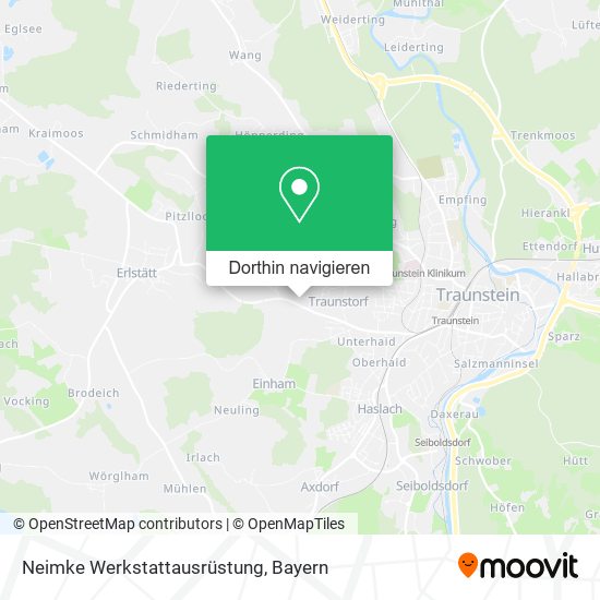 Neimke Werkstattausrüstung Karte