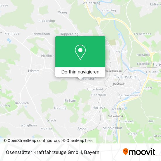 Osenstätter Kraftfahrzeuge GmbH Karte