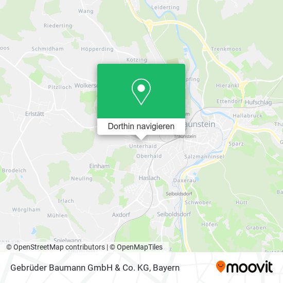 Gebrüder Baumann GmbH & Co. KG Karte
